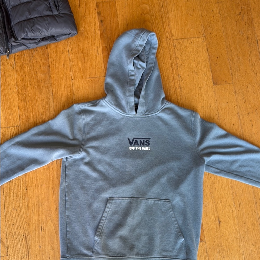 Vans Men's Blue Hoodie Sweater